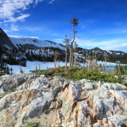 Rocky terrain of Wyoming